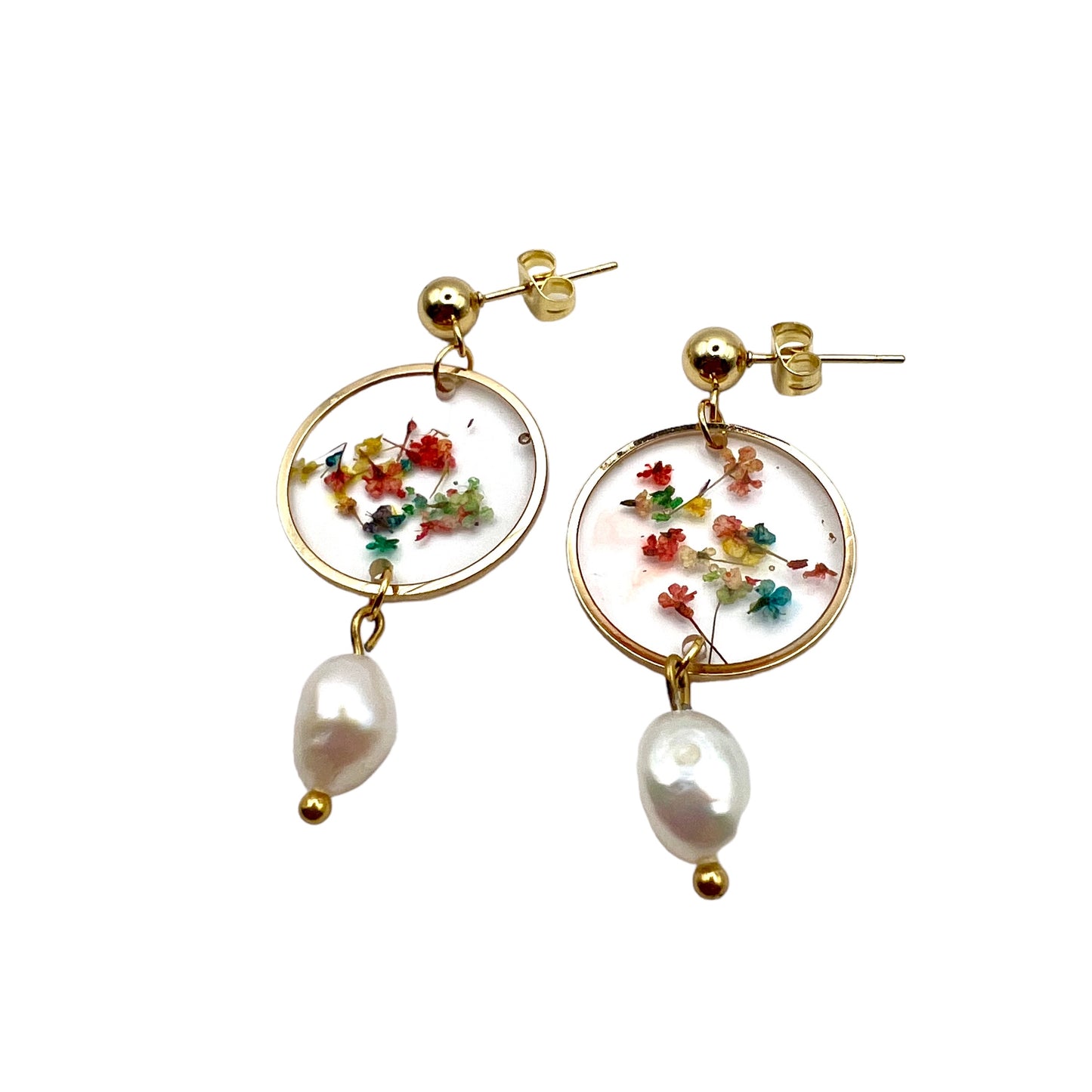 Pearl Blossom Earrings